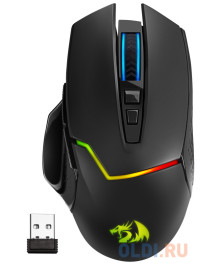Мышь Redragon беспр игр Mirage Pro RGB, 8000dpi,б.п Defender