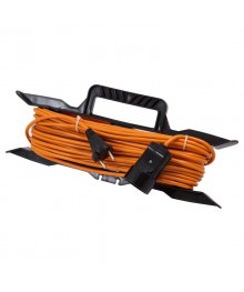 Удлинитель сетевой ENGY на раме "Премиум", 20м/1роз   (ПВС 2х0,75)