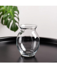 Ваза для цветов стеклянная 570мл ПУ VENICE VS0840GCL (30/1) Иран