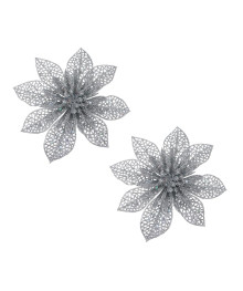 Цветы на прищепке 13x13 см 2 шт, арт.2