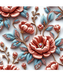 Клеенка GRACE STS2025-12 глянцевая ткань с пвх покрытием, 340-360 г/м2 1,4х20м