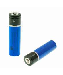 Акк литиевый Орбита 18650 - 22A (Li-ion, 22А-Высокотоковый,1500mAh, 3,7В, с пином) 2шт/уп