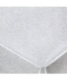 Клеенка Grace Лейс CL-0698VP ажурная глянцевая бежевая с перломутр 380-400г/м2 1,37х20м (+-3см)Клеёнка оптом