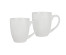 Набор кружек 2 шт, 380мл., белый рельеф, фарфор
