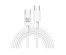 Кабель USB - Type C-Type C F182,White, 2м, 60Вт,PD,TPE,пакет Defender