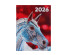 Календарь отрывной 2026 на магните с меняющейся картинкой, картон, бумага, 13x9,5см