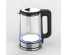Чайник MAXTRONIC MAX-422 стекл, чёрн, нерж (1,5 кВт, 1,8 л) (12/уп)