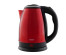 Чайник Centek CT-1068 красный металл 2л, 2000Вт, хромированная вставка на крышке