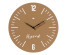 Часы настенные СН 3003 - 002 из металла, d=30 см, открытая стрелка, бежевый "Классика" (10)