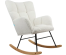 Кресло для дома Aria , белый кресло - качалка DEFENDER