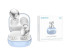 Наушники беспроводные BOROFONE BW10 Голубые TWS гарнитура (bluetooth)