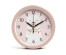 Часы будильник  B4-053 d=15см, корпус розовый "Альпака" (20)