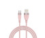 Кабель USB - TYPE C  FORZA Агама Type-C, 1м, Быстрая зарядка 2.4А, 12W, прорезиненный, 4 цвета
