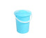 Ведро   5 л Евро пищевое с крышкой, голубой цвет
