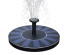 Фонтан на солнечной батарее INBLOOM d16cм 7V/1.4W, DC 7V/150MA, 160л/час, пластик