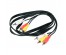 шнур 3RCA-3RCA 1 м б/инд.упаковки (уп.10шт)а комнатная оптом с доставкой по Дальнему Востоку. Большой каталог комнатных антенн по низкой цене.