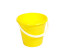 Ведро   6 л Евро пищевое  жёлтый цвет