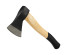 Топор Park 600гр Премиум AXE6RBF, скругл.лезвие, деревянная рукоятка