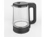 Чайник MAXTRONIC MAX-421 стекл, чёрн (1,5 кВт, 1,8 л) (12/уп)