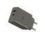 Блок пит USB сетевой  BQ charger 38W2A01 серый (2 ports Type-C + USB, PD 20W+QC3.0 18W, 38W total)