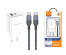 Блок пит USB сетевой SENDEM OG34 + кабель Type-C (PD20W+QC3.0, 3000mA, 1.2м)